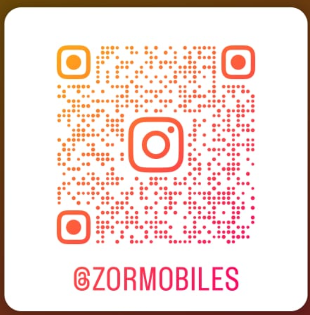 Scan to follow ZOR Mobile on Instagram